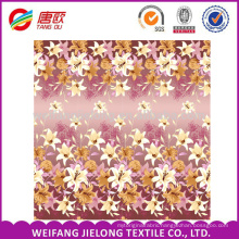WEIFANG cotton fabric pigment print 40*40 for bed sheets